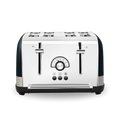 Venture Retro Black 4 Slice Toaster - Onyx