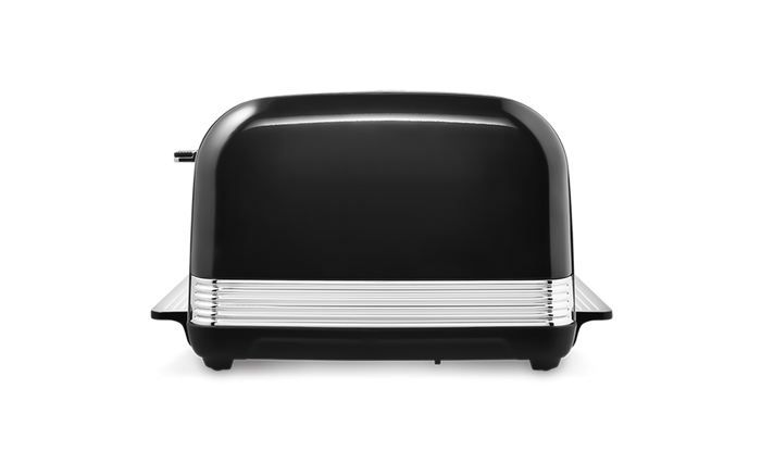 Venture Retro Black 4-Slice Toaster