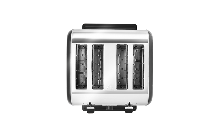 Venture Retro Black 4-Slice Toaster
