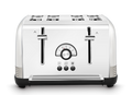 Venture Retro Silver 4 Slice Toaster - Tungsten
