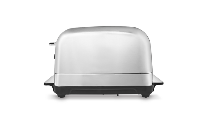 side of a 4 slice toaster