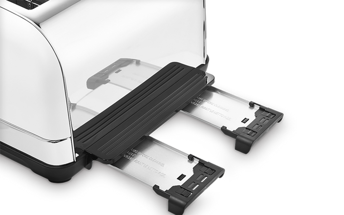 Venture White 4-Slice Toaster