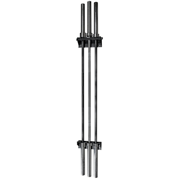 Vertical Gun Rack for 3 Bars - Lockable - Strength Shop