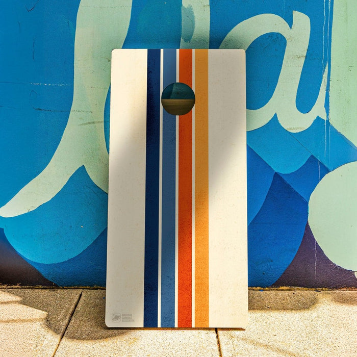Vintage Stripes Backyard 2400 Cornhole Boards - WACA-000416 | American Cornhole Association