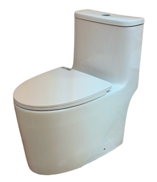 VITI Washdown Spinning Flush WC Complete Set with UF Seat Cover (S-250mm) - White