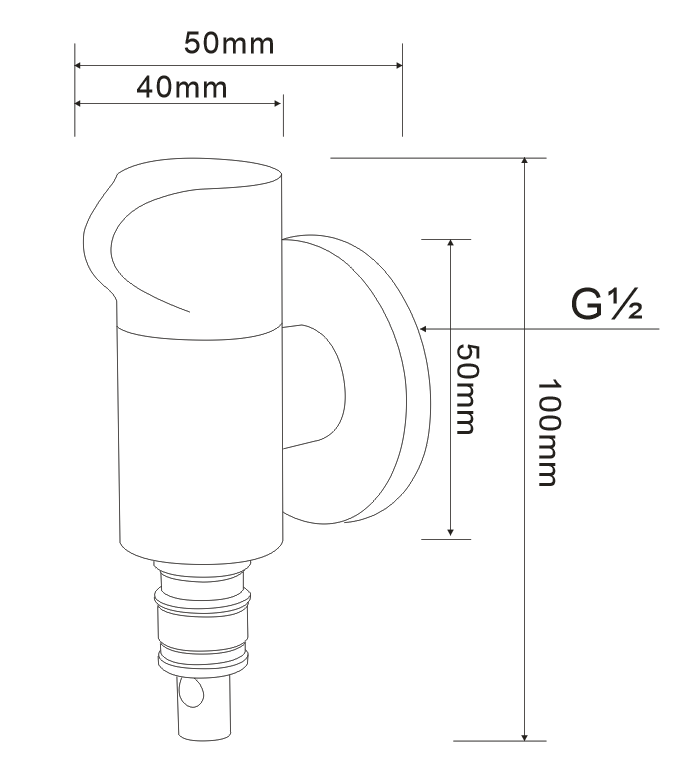 Wall Bib Tap
