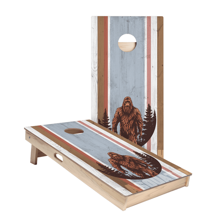 Wandering Sasquatch Star Cornhole Boards, - American Cornhole Association