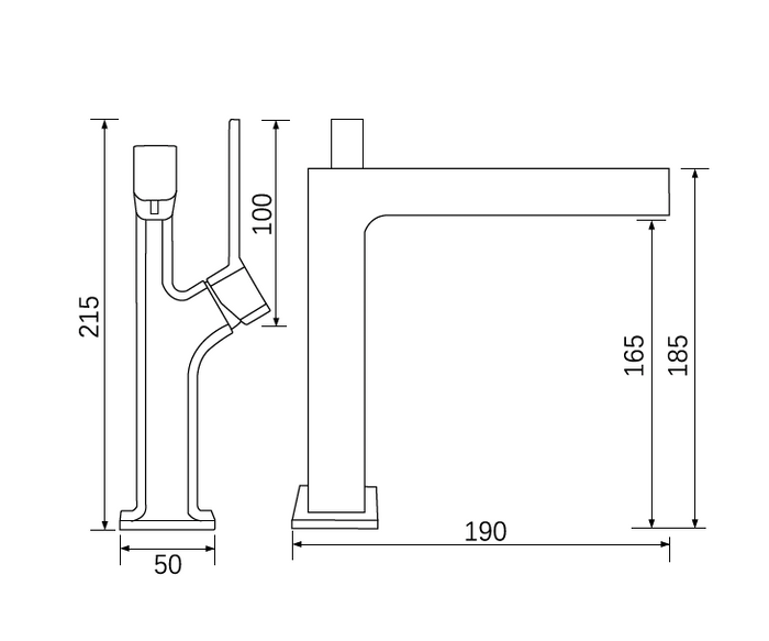 Wash Basin Mixer - Chrome