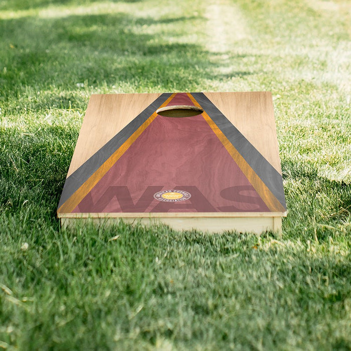 Washington Football Gameday Classic Triangle Star Cornhole Boards - ACA - 000475 | American Cornhole Association