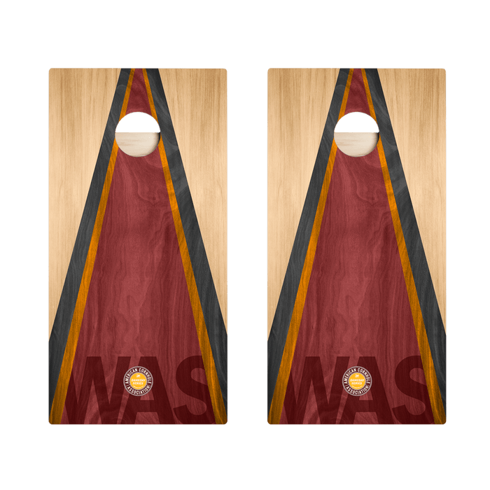 Washington Football Gameday Classic Triangle Star Cornhole Boards, - American Cornhole Association