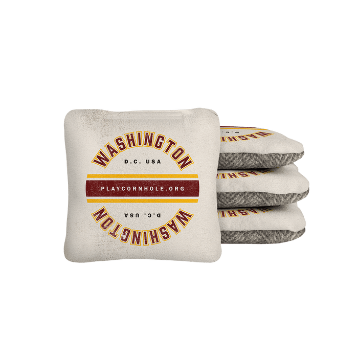 Washinton Football Gameday Backyard 1x2 ft Cornhole Board Set - WACA - 500454 - WB | American Cornhole Association