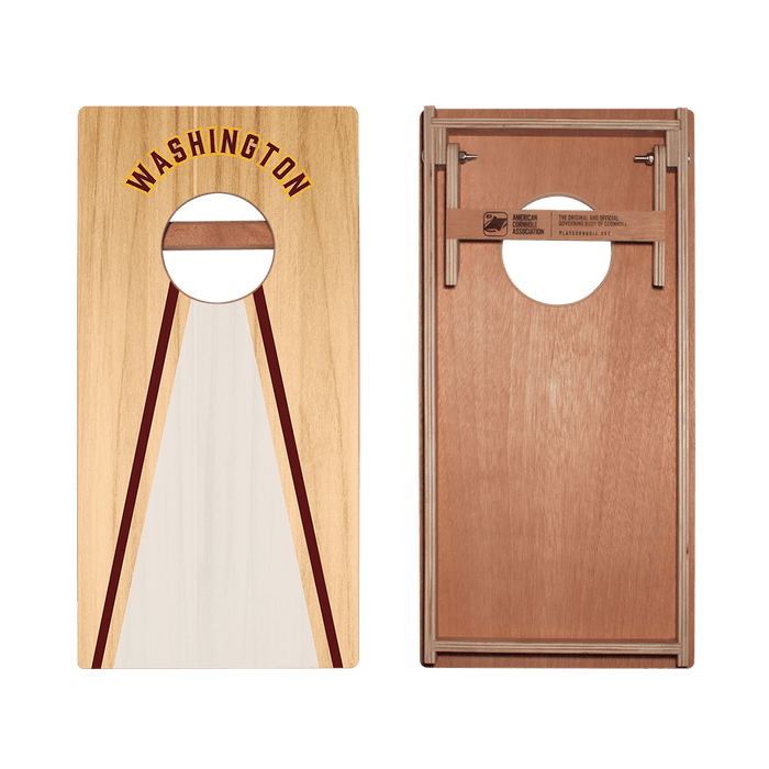 Washinton Football Gameday Backyard 1x2 ft Cornhole Board Set - WACA - 500454 - WB | American Cornhole Association