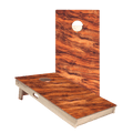 Wavy Wood Star Cornhole Boards, - American Cornhole Association