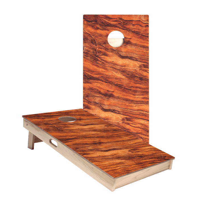 Wavy Wood Star Cornhole Boards, - American Cornhole Association
