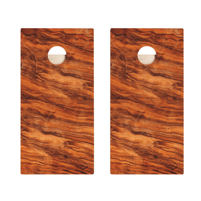 Wavy Wood Star Cornhole Boards, - American Cornhole Association