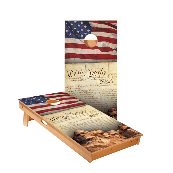 We The People Star Cornhole Boards - ACA - 000022 | American Cornhole Association