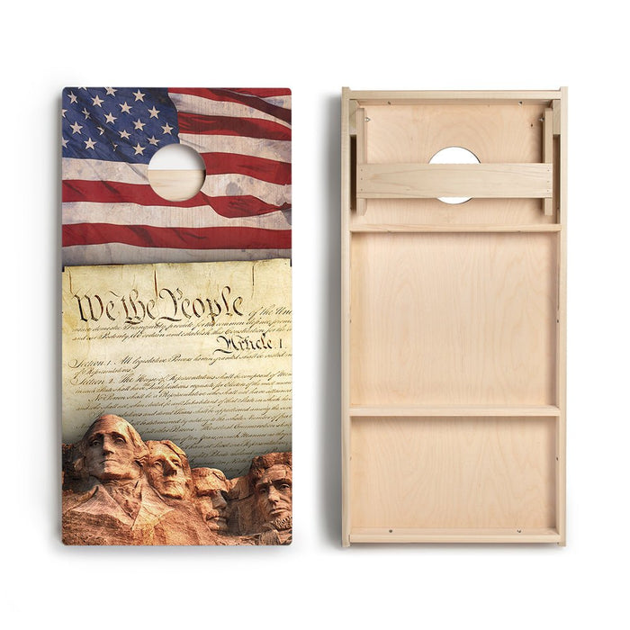 We The People Star Cornhole Boards - ACA - 000022 | American Cornhole Association