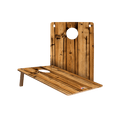 Weathered Barn Wood Jamboree Cornhole Boards - 106883 - 420 | American Cornhole Association