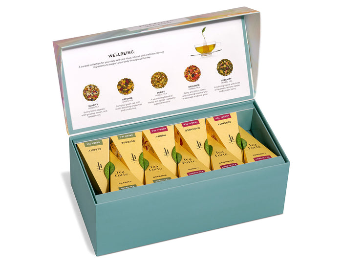 Wellbeing Presentation Boxes, lid open