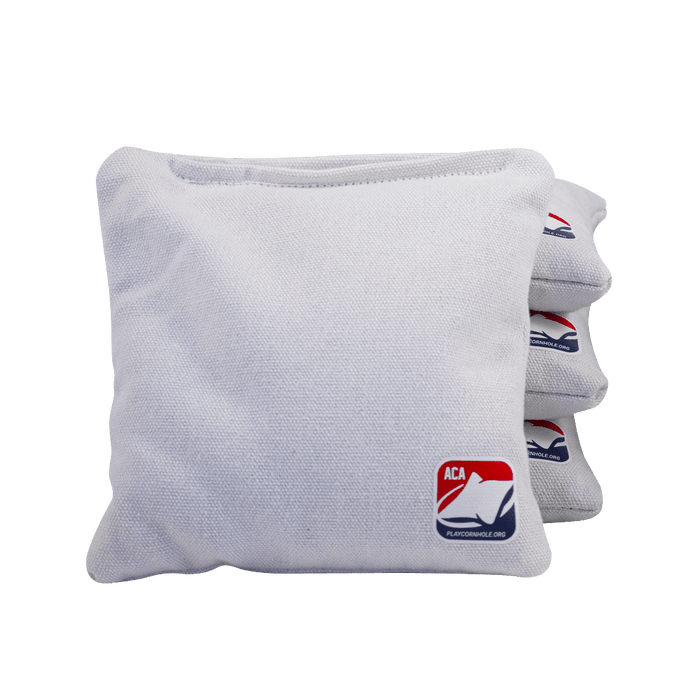 White Daily 66x Cornhole Bags, - American Cornhole Association
