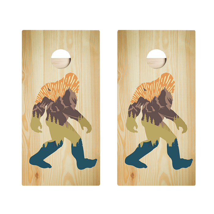 Wilderness Sasquatch Star Cornhole Boards, - American Cornhole Association