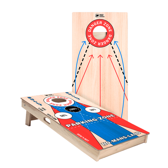 Wood Training Star Cornhole Boards, - American Cornhole Association