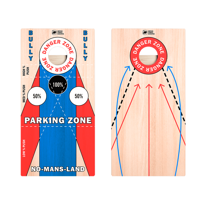 Wood Training Star Cornhole Boards, - American Cornhole Association