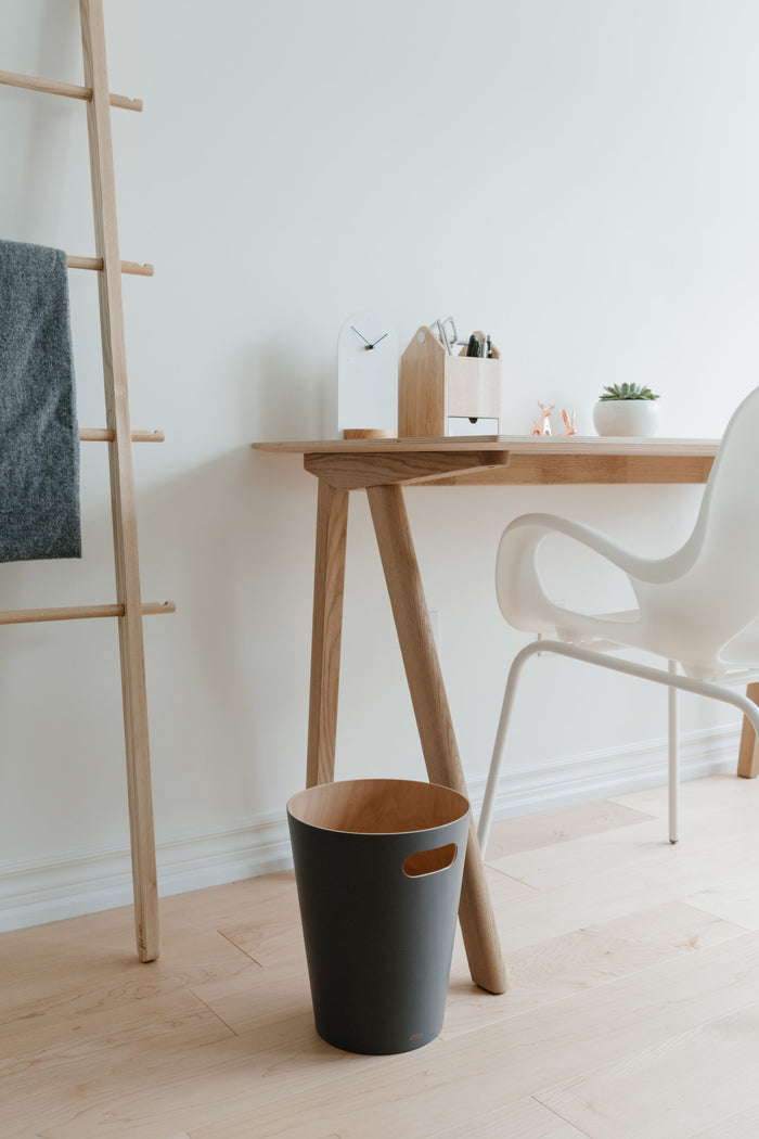 Bathroom Trash Cans | color: Charcoal