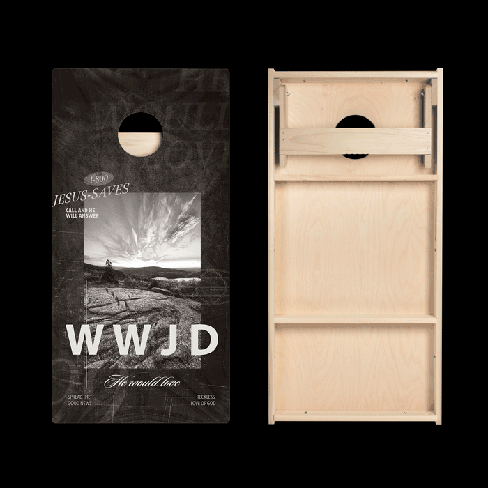 WWJD Limited Edition Star Cornhole Boards | 04.25 Drop | American Cornhole Association