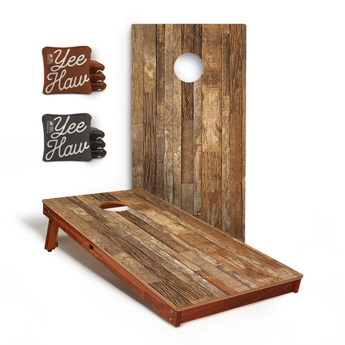 Yee Haw Sig Pro 2x4 Regulation Cornhole Bundle -  | American Cornhole Association