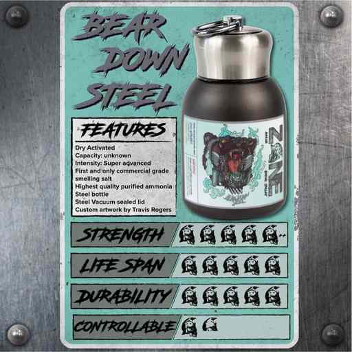 Z☠️NE Bear Down Steel - Athletic Salts - Strength Shop